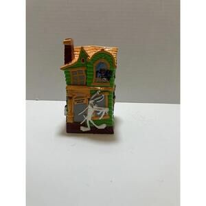 Vtg Bank 1997 Halloween Looney Tunes Warner Bros Russell Stover Haunted House